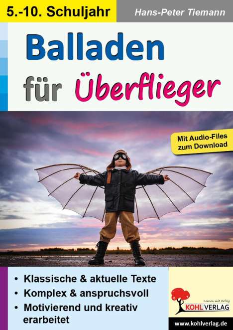 Hans-Peter Tiemann: Balladen für Überflieger, Buch