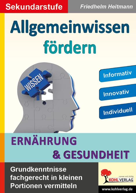 Friedhelm Heitmann: Allgemeinwissen fördern ERNÄHRUNG &amp; GESUNDHEIT, Buch