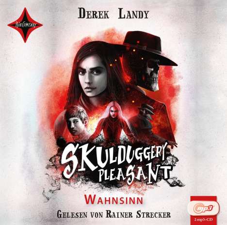 Derek Landy: Landy, D: Skulduggery Pleasant - Wahnsinn/2 MP3-CDs, Diverse
