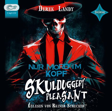 Derek Landy: Skulduggery Pleasant 16 - Nur Mord im Kopf, 2 MP3-CDs