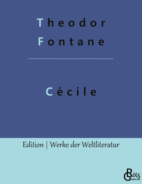 Theodor Fontane: Cécile, Buch