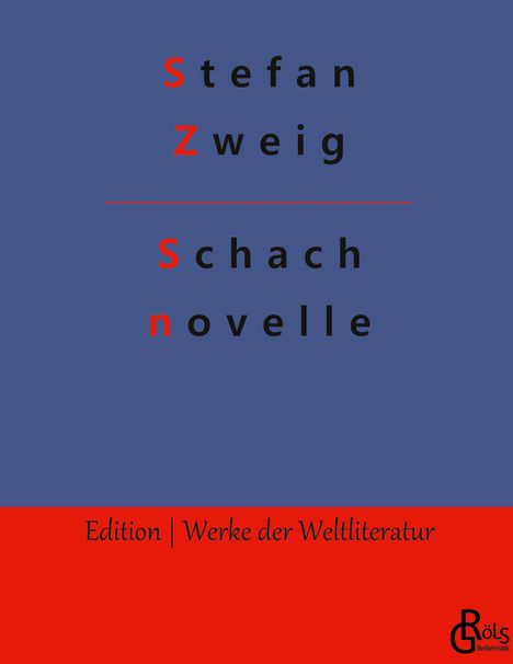 Stefan Zweig: Schachnovelle, Buch