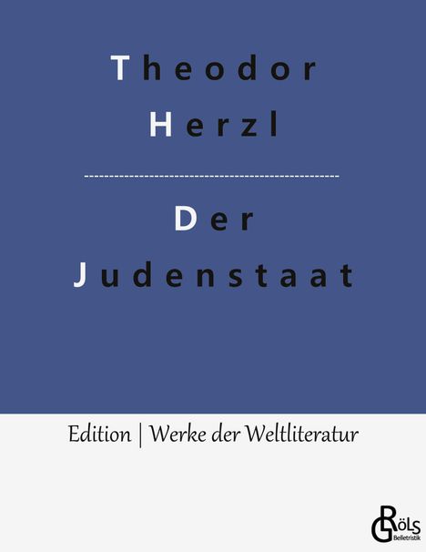 Theodor Herzl: Der Judenstaat, Buch