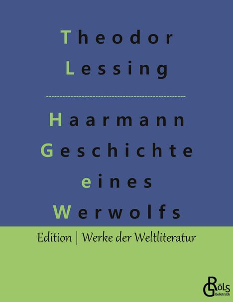 Theodor Lessing: Haarmann, Buch