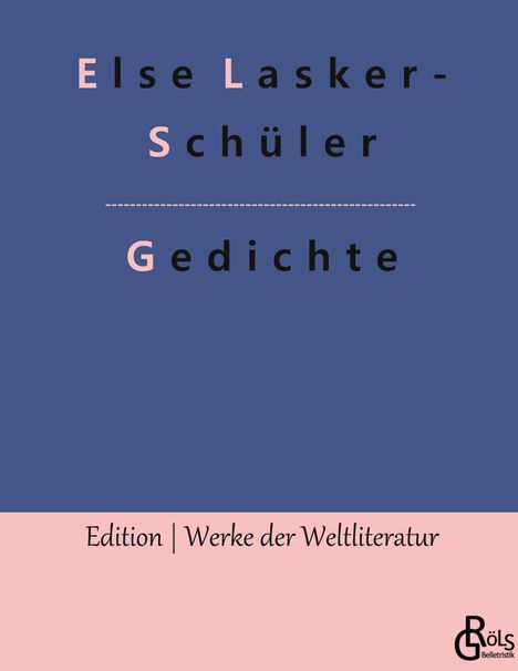 Else Lasker-Schüler: Gedichte, Buch