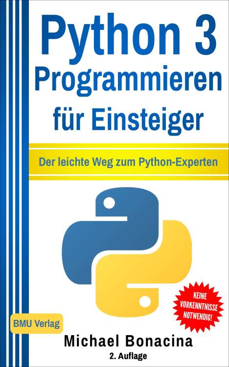 Michael Bonacina: Python 3 Programmieren für Einsteiger, Buch