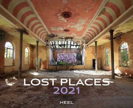 Mike Vogler: Lost Places 2021, Kalender