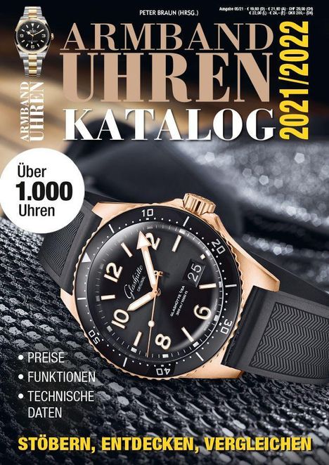 Armbanduhren Katalog 2021/2022, Buch