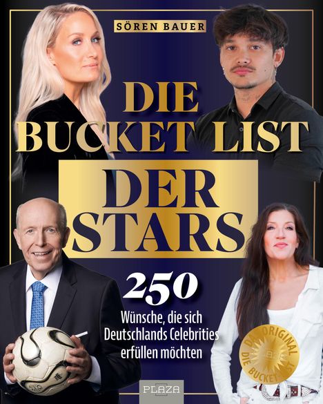 Sören Bauer: Die Bucket List der Stars, Buch