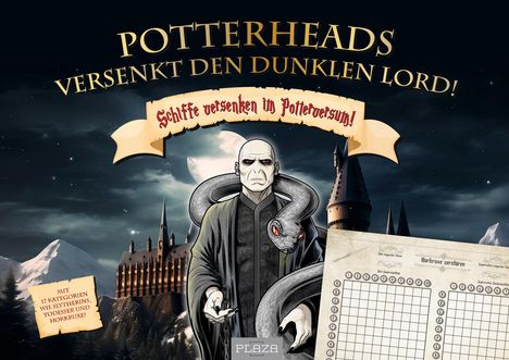 Potterheads, versenkt den dunklen Lord!, Buch