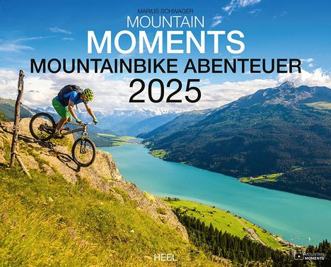 Marius Schwager: Mountain Moments Mountainbike-Abenteuer Kalender 2025, Kalender