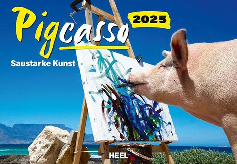 Joanne Lefson: Pigcasso Kalender 2025, Kalender