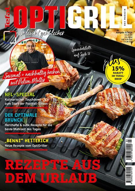 Tefal OptiGrill Magazin: So leicht geht lecker - Rezepte aus dem Urlaub, Buch