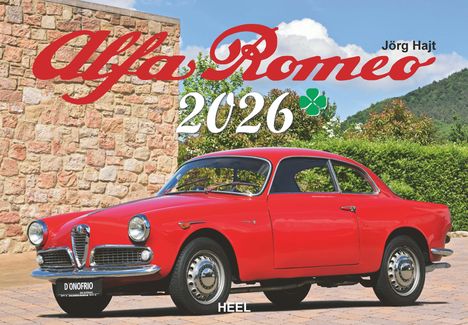 Jörg Hajt: Alfa Romeo Kalender 2026, Kalender