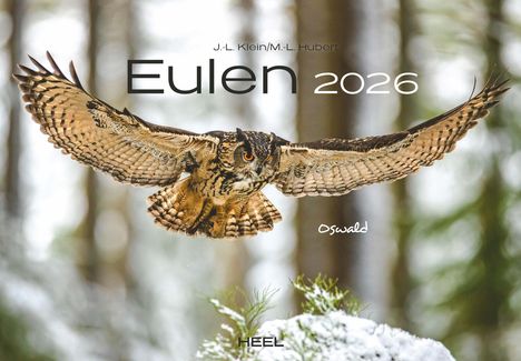 J. -L. Klein: Eulen Kalender 2026, Kalender