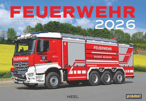 Hans-Joachim Profeld: Feuerwehr Kalender 2026 Wandkalender, Kalender