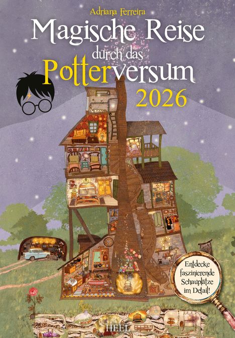 Adriana Ferreira: Kalender Magische Reise durch das Potterversum 2026, Kalender