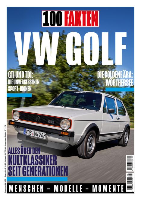 Eberhard Kittler: 100 Fakten: VW Golf, Buch