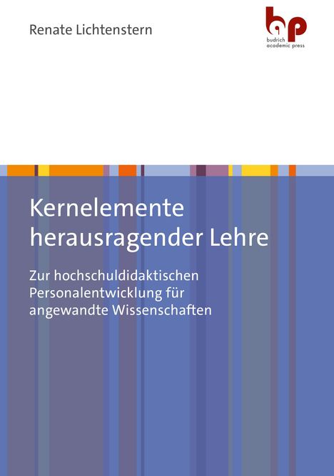 Renate Lichtenstern: Kernelemente herausragender Lehre, Buch