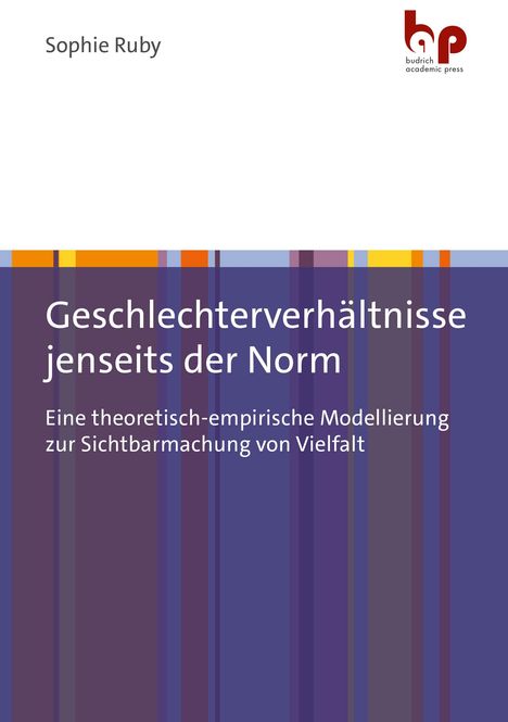 Sophie Maria Ruby: Geschlechterverhältnisse jenseits der Norm, Buch