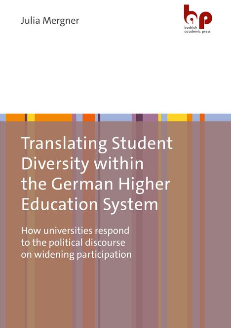 Julia Mergner: Translating Student Diversity Within the German Higher Education System, Buch