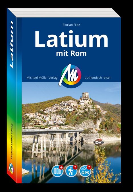 Florian Fritz: MICHAEL MÜLLER REISEFÜHRER Latium mit Rom, Buch