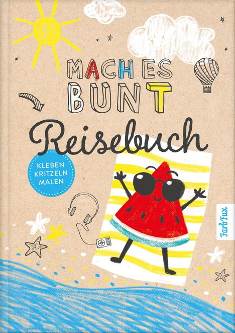 Franziska Frey: Mach es bunt Reisebuch, Buch