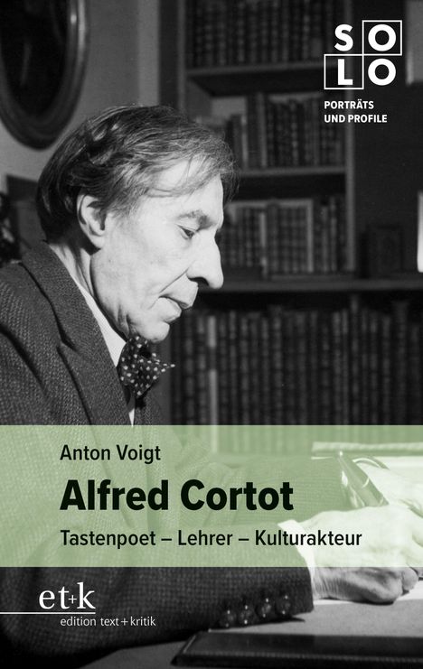 Anton Voigt: Alfred Cortot, Buch