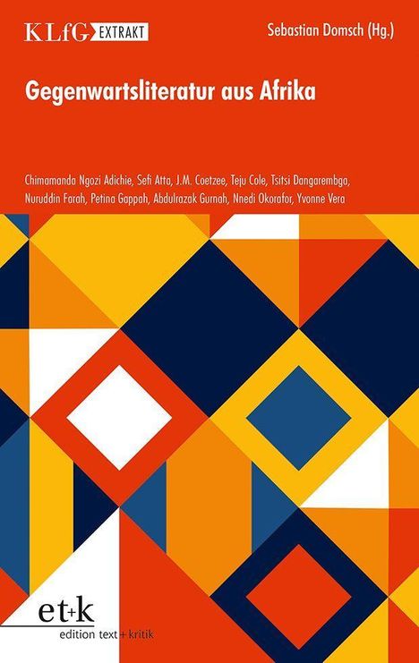 Gegenwartsliteratur aus Afrika, Buch