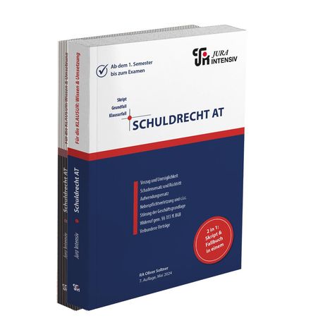 Oliver Soltner: Schuldrecht AT: Wissen - Fälle - Klausurhinweise, Buch