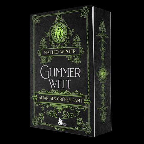 Matteo Winter: Glimmer Welt, Buch