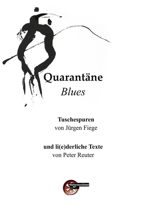 Peter Reuter: Quarantäne Blues, Buch