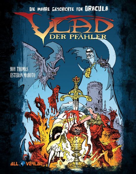 Roy Thomas: Vlad der Pfähler, Buch