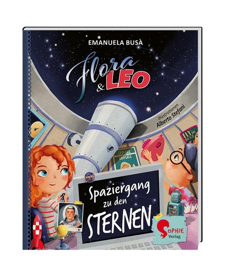 Emanuela Busà: Flora &amp; Leo. Spaziergang zu den Sternen, Buch