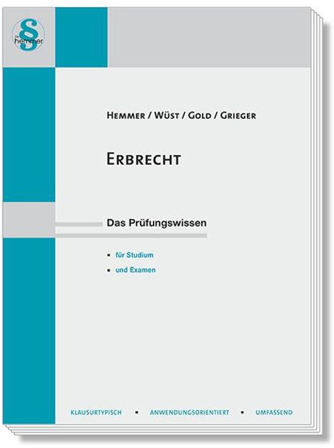Karl-Edmund Hemmer: Erbrecht, Buch