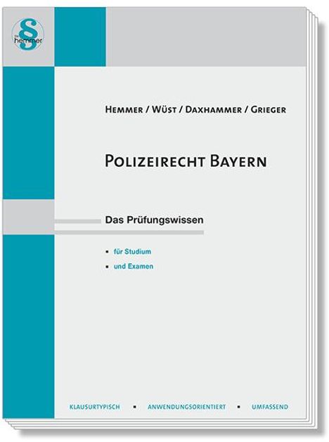 Karl-Edmund Hemmer: Polizeirecht Bayern, Buch