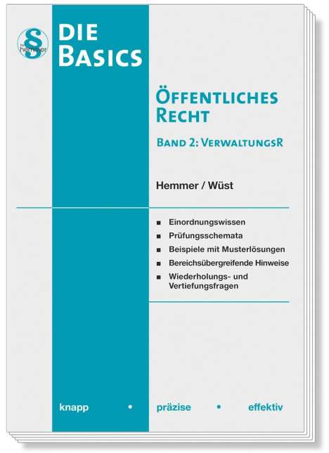 Karl-Edmund Hemmer: Basics Öffentliches Recht II - Verwaltungsrecht, Buch