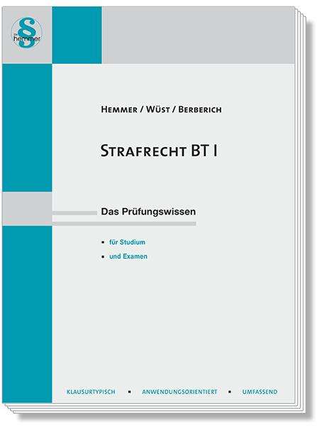 Karl-Edmund Hemmer: Strafrecht BT I, Buch