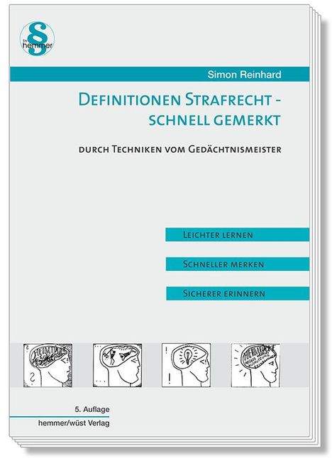 Simon Reinhard: Definition Strafrecht - schnell gemerkt, Buch