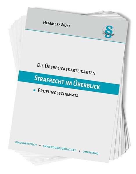 Karl-Edmund Hemmer: Die Überblickskarteikarten Strafrecht im Überblick, Diverse