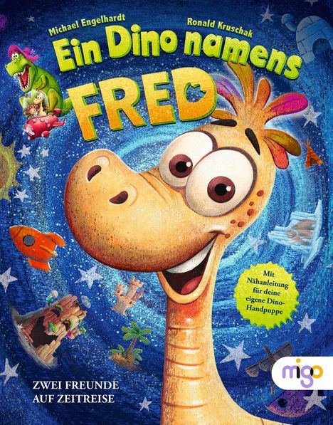 Michael Engelhardt: Ein Dino namens Fred, Buch