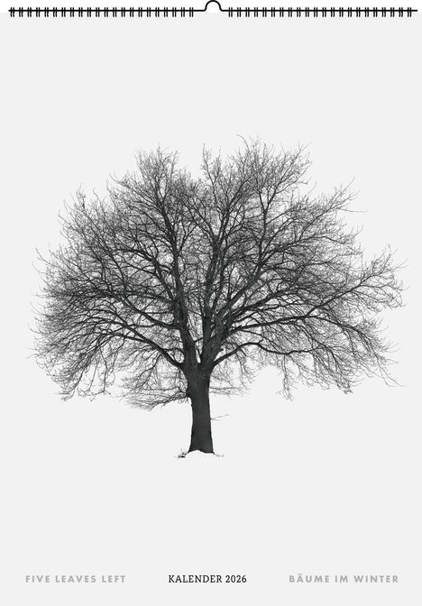 Five Leaves Left. Wandkalender 2026, Kalender