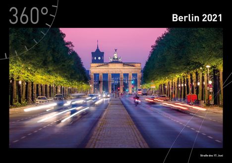 360° Deutschland - Berlin Kalender 2021, Kalender