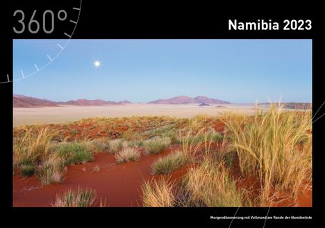 360° Namibia Premiumkalender 2023, Kalender