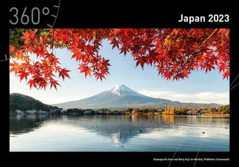 360° Japan Premiumkalender 2023, Kalender