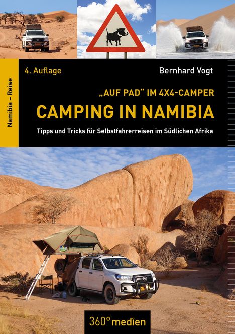 Bernhard Vogt: Camping in Namibia, Buch