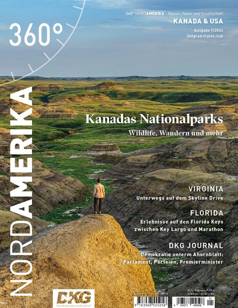 360° NordAmerika - Ausgabe 1/2024, Buch