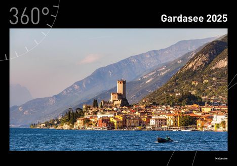 360° Gardasee Premiumkalender 2025, Kalender
