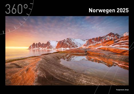 360° Norwegen Premiumkalender 2025, Kalender