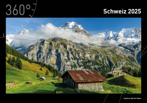 360° Schweiz Premiumkalender 2025, Kalender